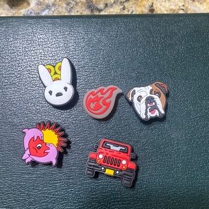 Bad bunny croc charms
